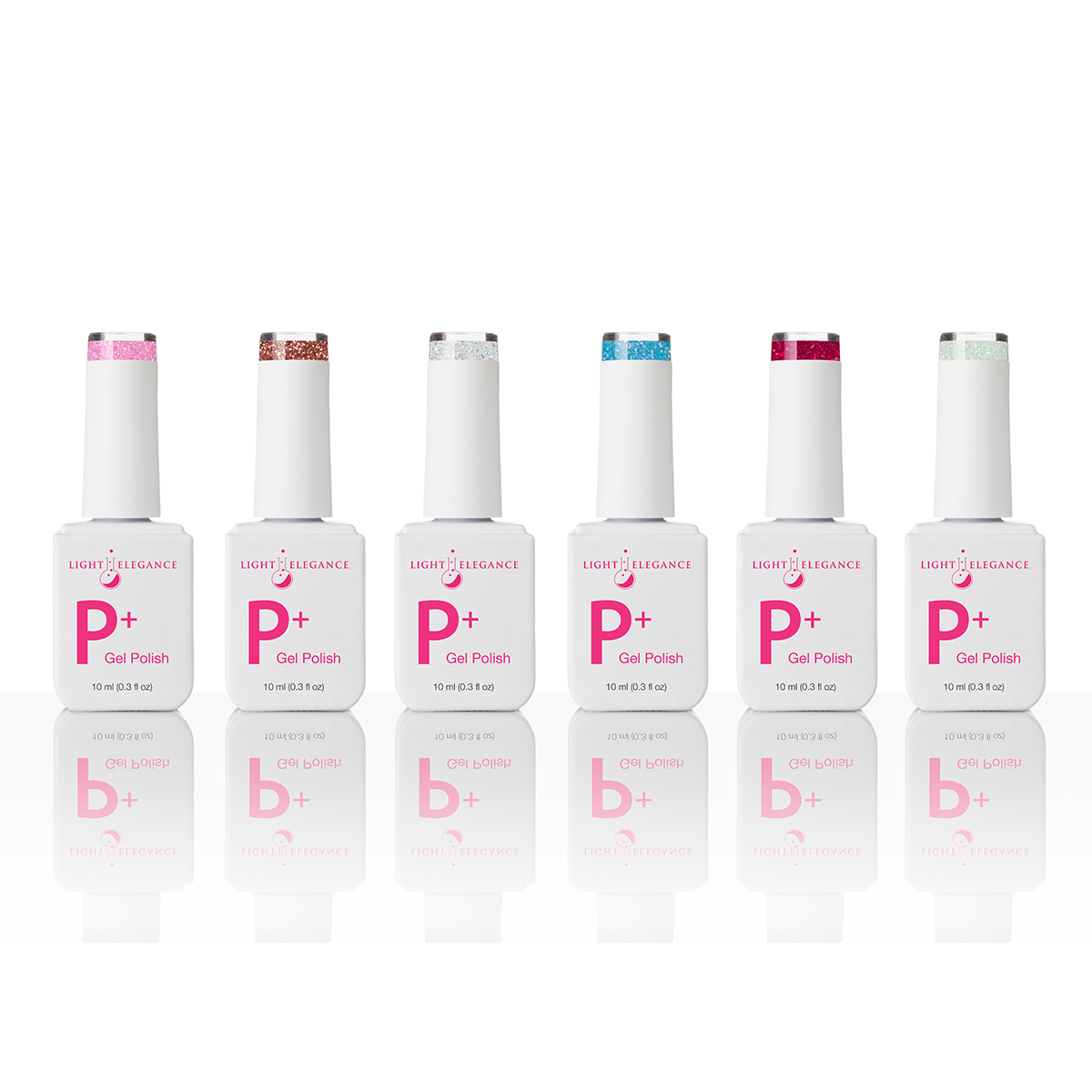 P+ Glitter Gel Girls Night In Collection Kit