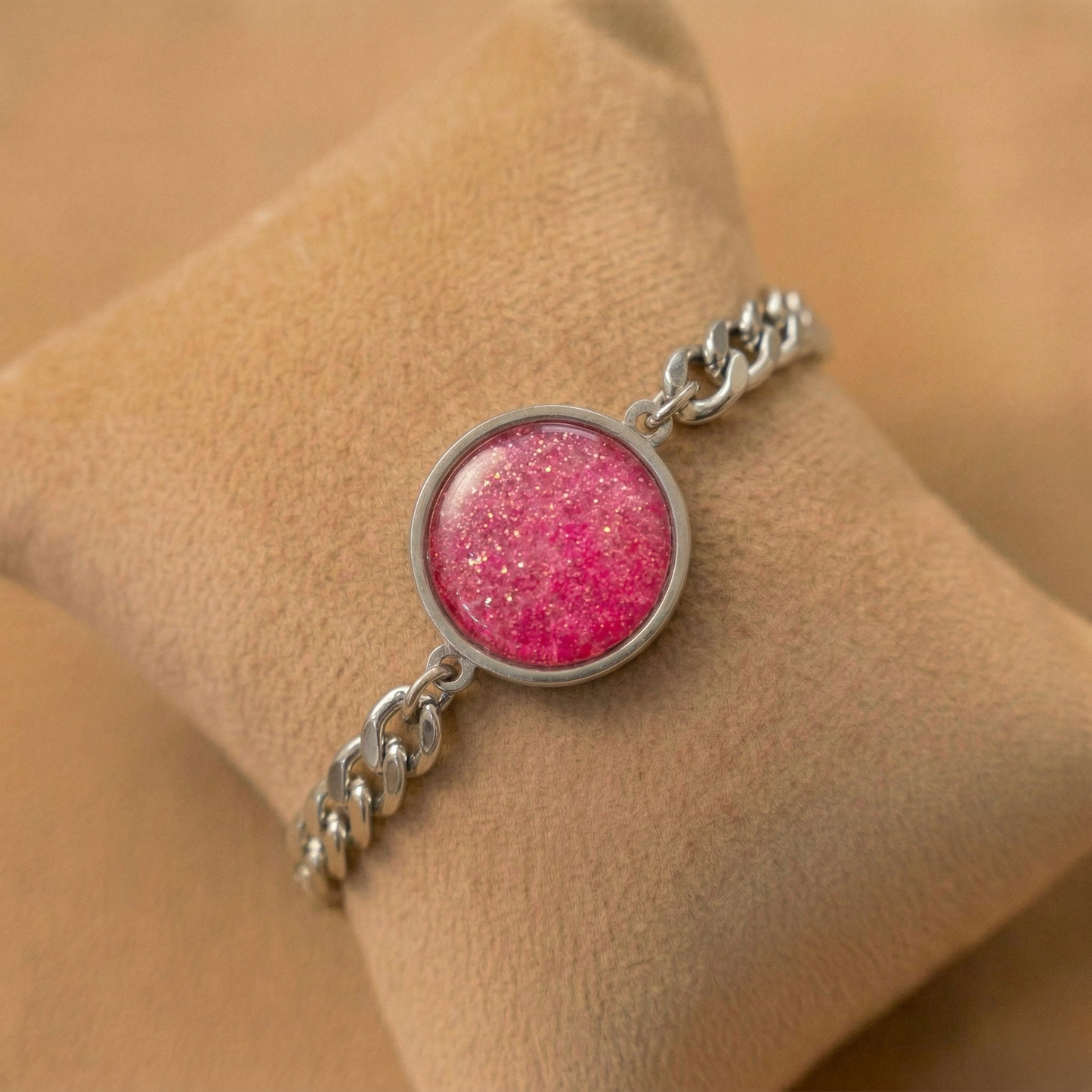 Armband Wien | rvs design schakelarmband (20 mm) - Wild Child