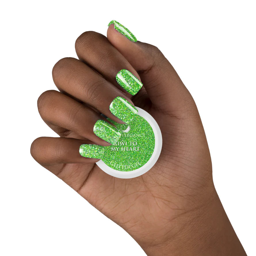 Kiwi To My Heart Glitter Gel