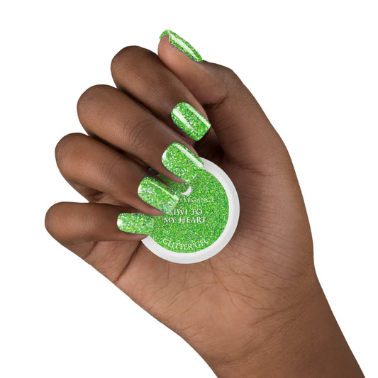 Kiwi To My Heart Glitter Gel