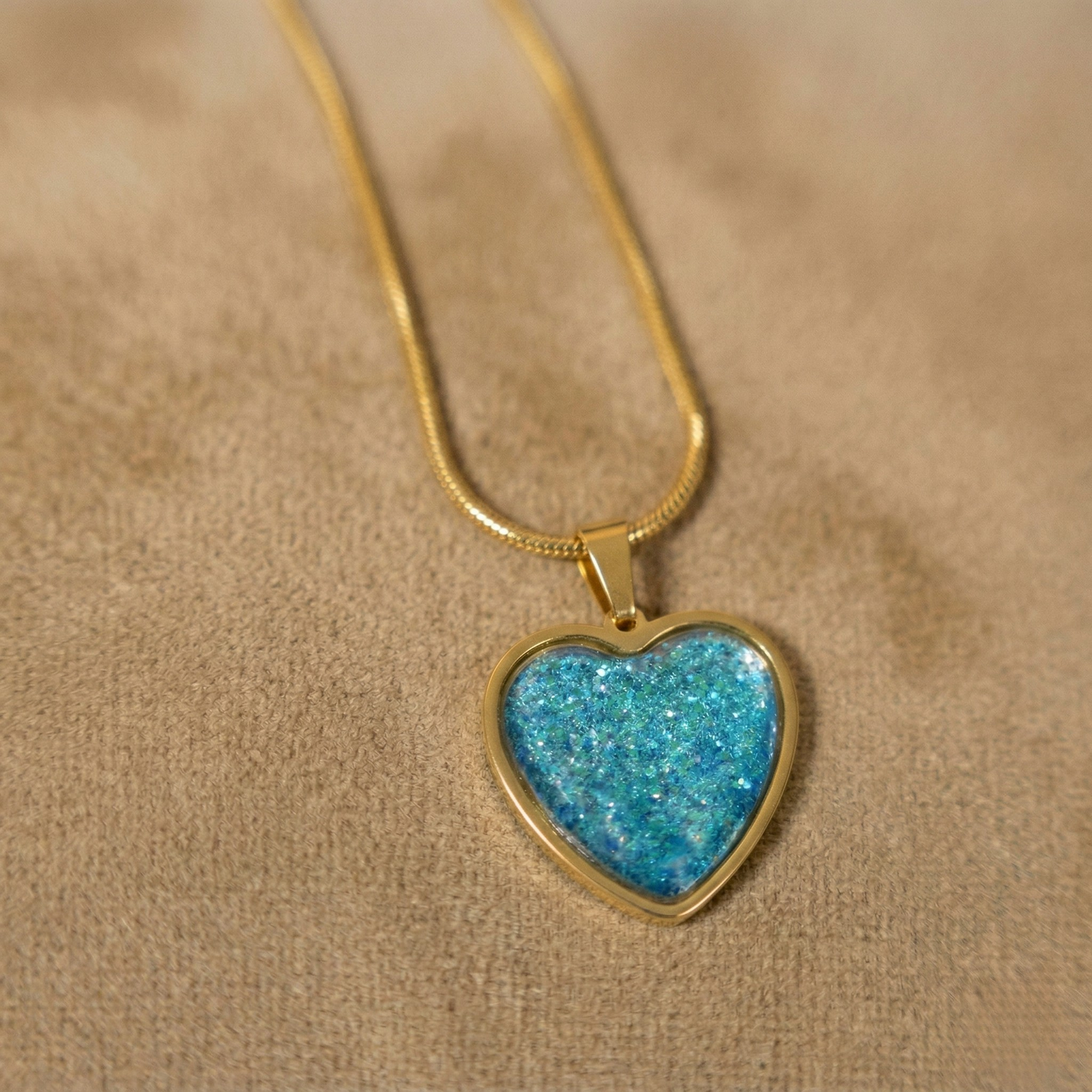Ketting Juuls | rvs design hart (20 mm) – Standing Ovation