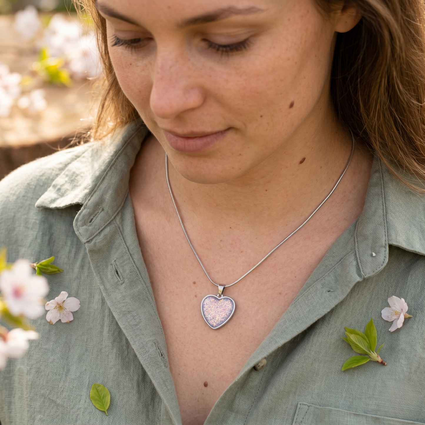 Ketting Juuls | rvs design hart (20 mm) – Poor Decisions