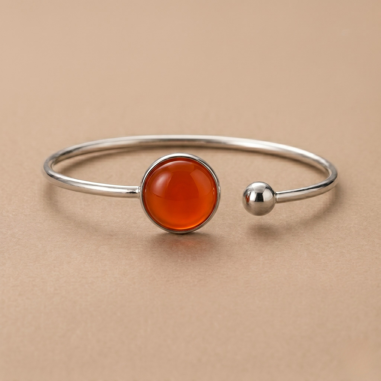Bangle Lis | rvs design armband – Jimmy Gel Sheer Amber