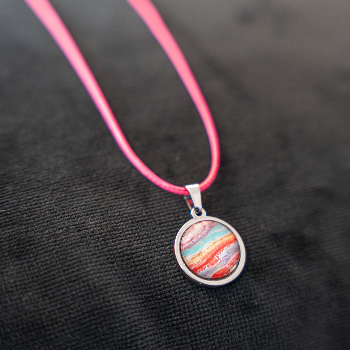 Ketting met cabochon