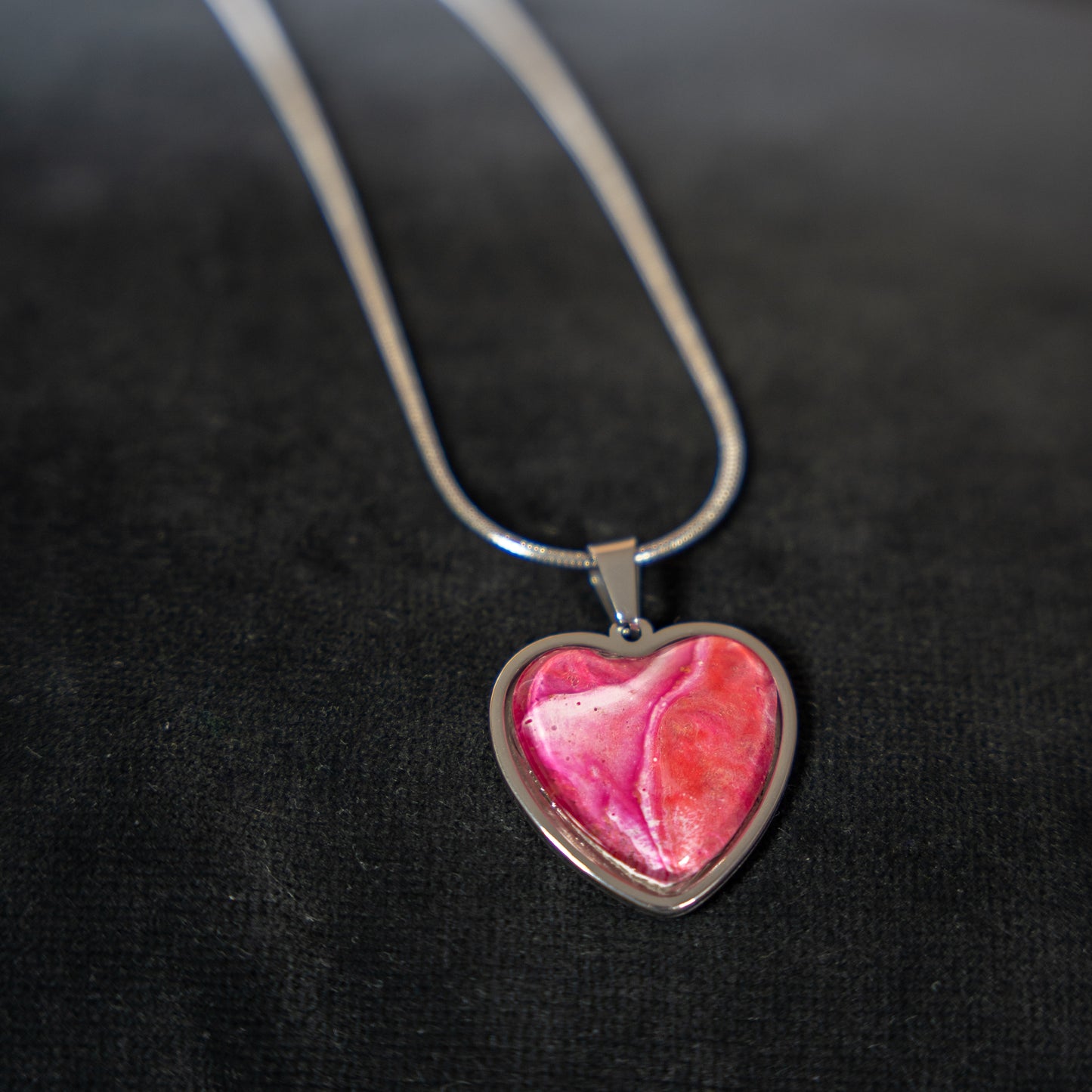 Necklace with cabochon