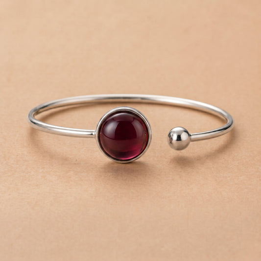 Bangle Lis | rvs design armband – diverse effen kleur designs