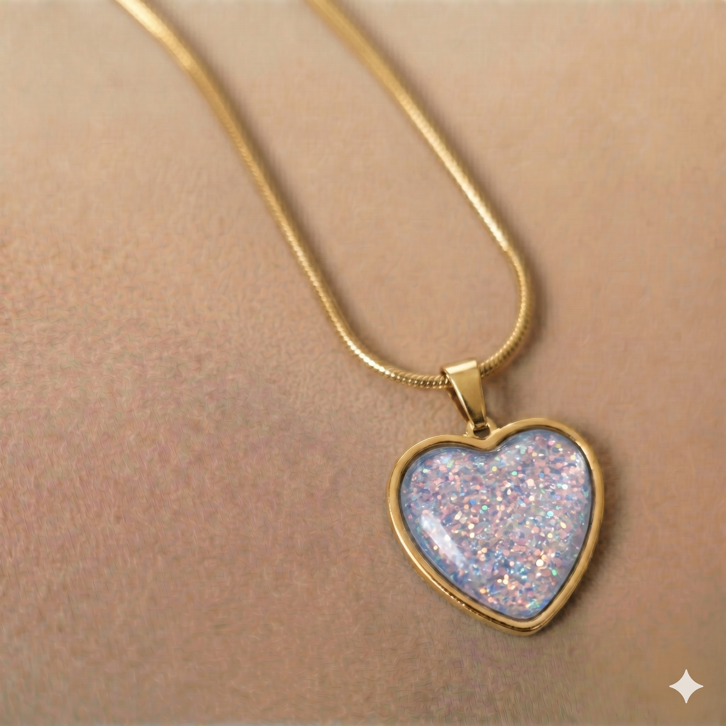 Ketting Juuls | rvs design hart (20 mm) – Poor Decisions