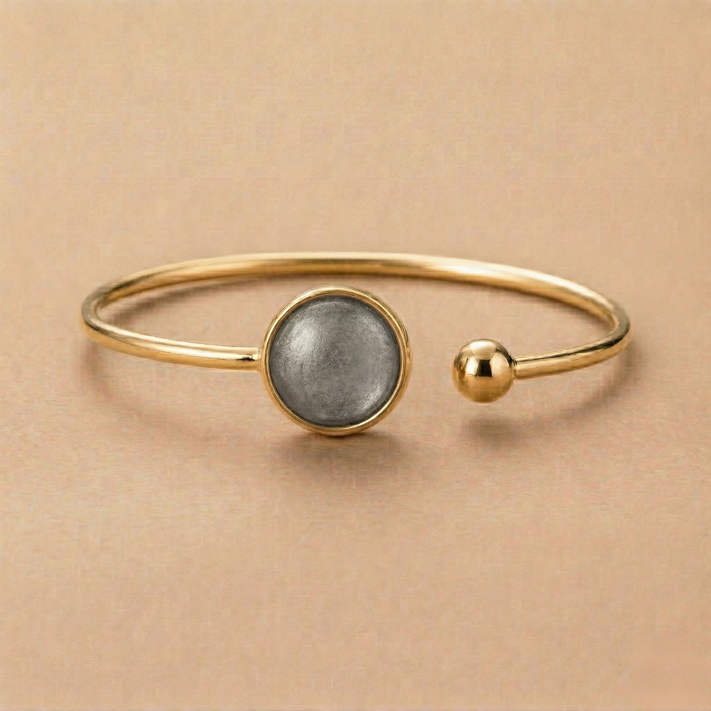 Bangle Lis | rvs design armband – Stormy Kitty (Matte Edition)