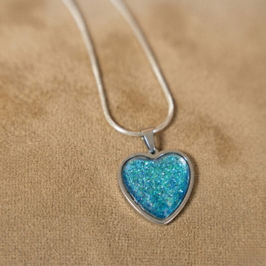Ketting Juuls | rvs design hart (20 mm) – Standing Ovation