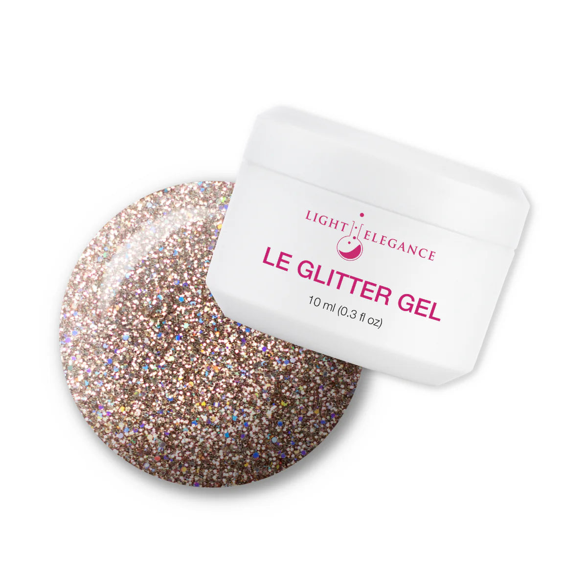 Light Elegance Champagne Glitter Gel P