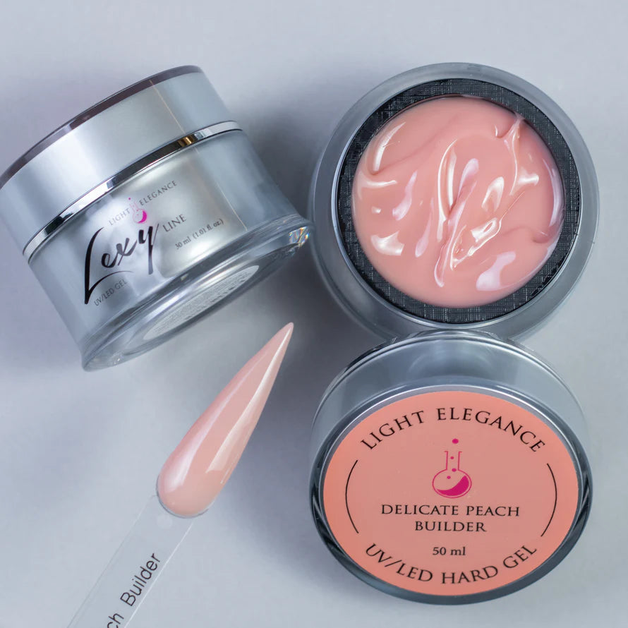 Delicate Peach Builder Lexy Line Building Gel