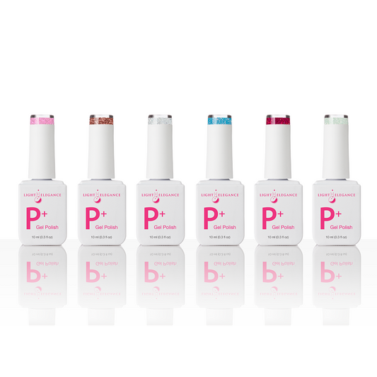 P+ Glitter Gel Girls Night In Collection Kit